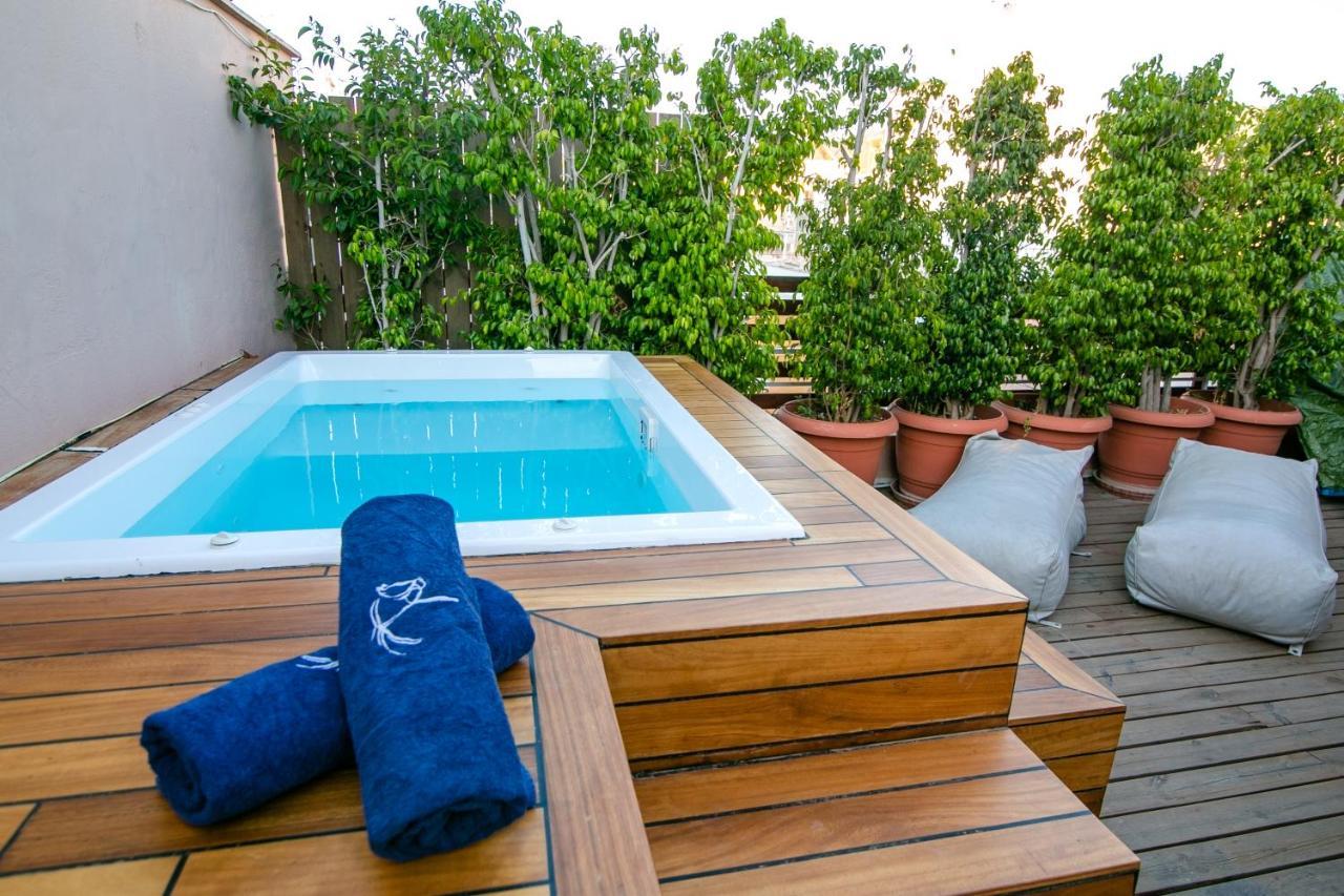 Beautiful Penthouse In Athens With Outside Jacuzzi Apartman Kültér fotó