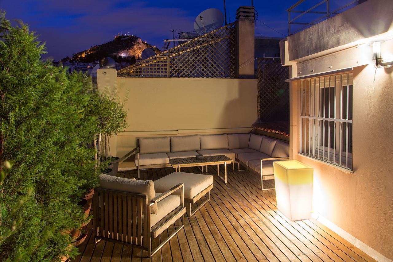 Beautiful Penthouse In Athens With Outside Jacuzzi Apartman Kültér fotó
